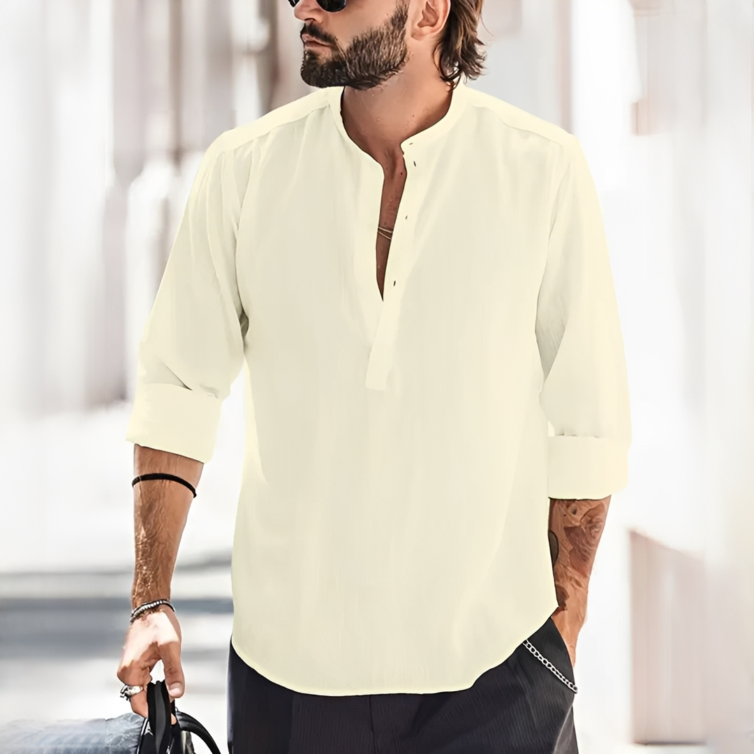 Enrico - Chemise homme estivale, légère et tendance