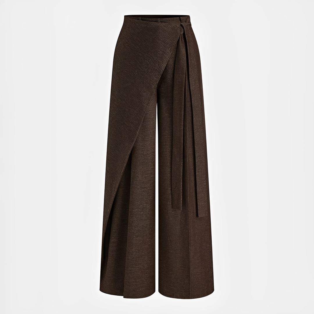 Leilani - Pantalon ample et asymétrique