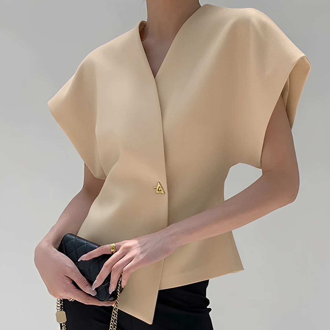 Ariella - Blouse stylée à col en V