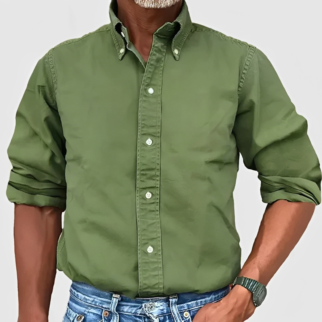 Edmond - Chemise homme classique à manches longues