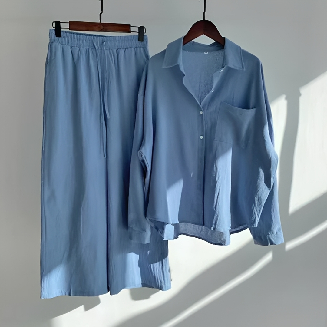 Madalynn - Ensemble Pantalon Large