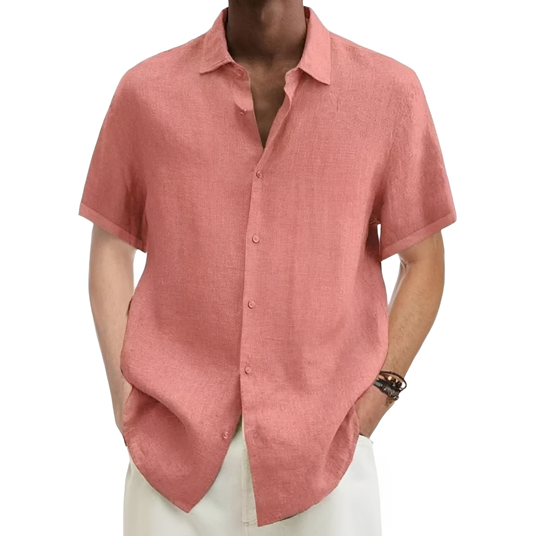 Aamon - Chemise légère et respirante pour l'été pour homme