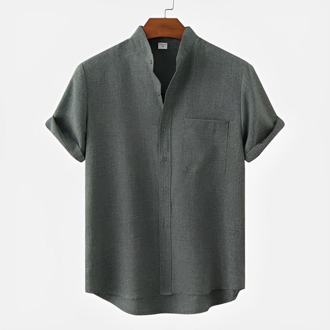Hayden - Polo uni à boutons