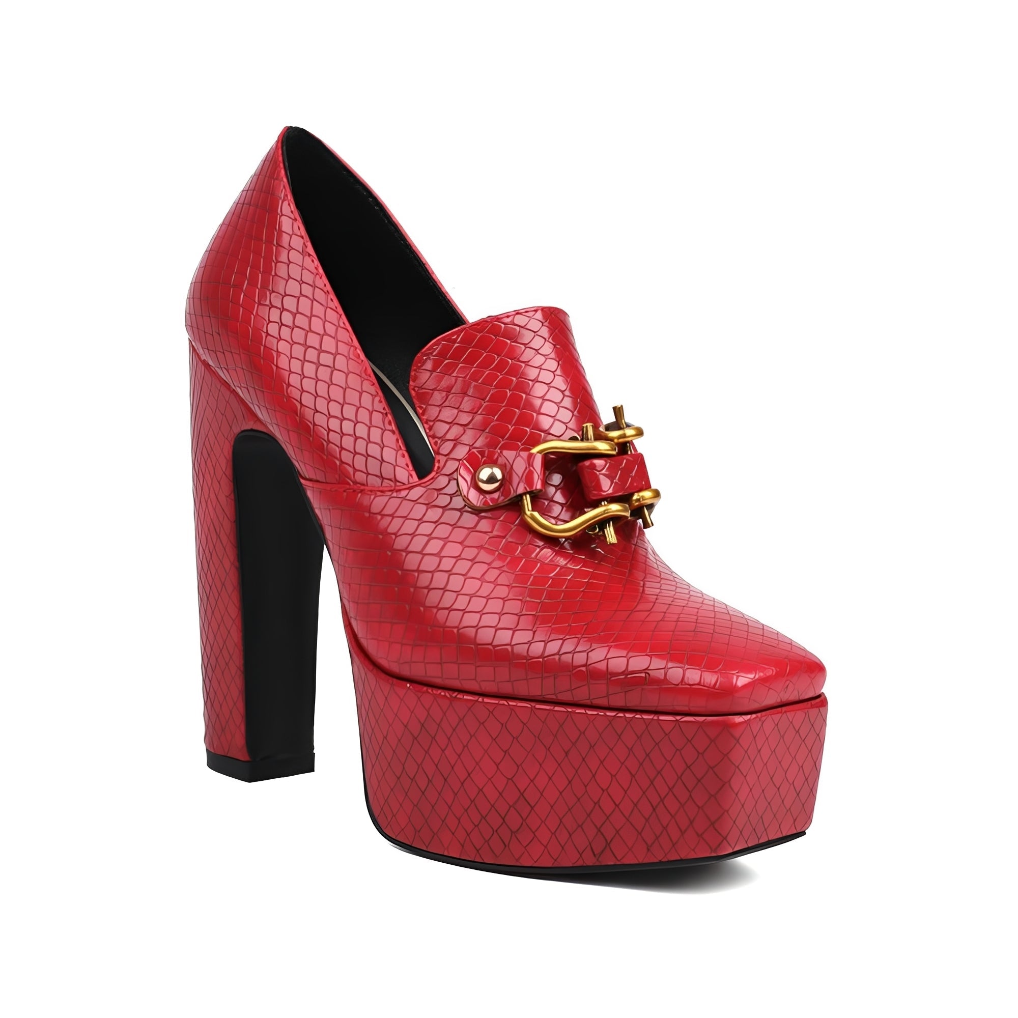 Jennie - Chaussures Élégantes à Talons Épais