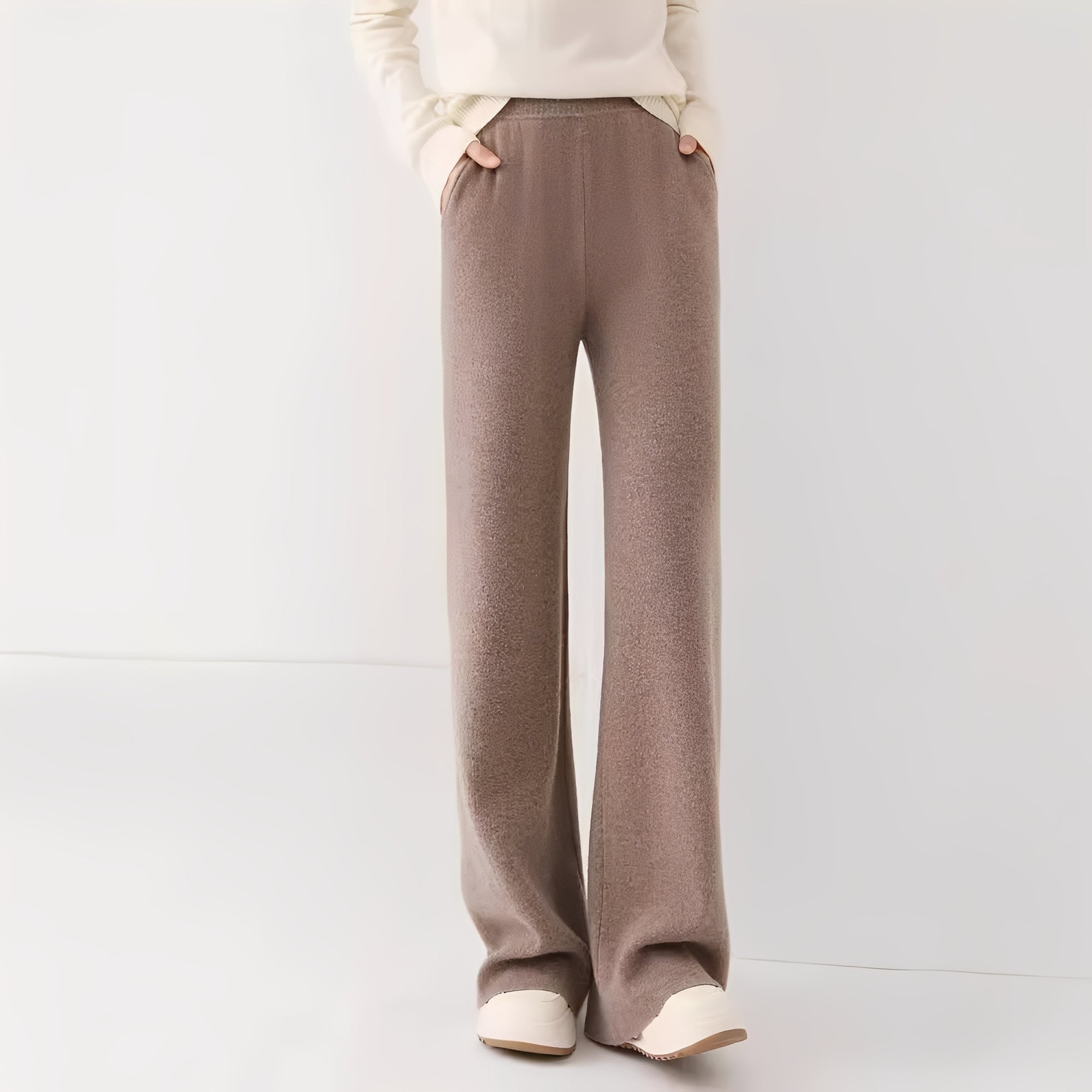 Jamie - Pantalon formel à taille haute