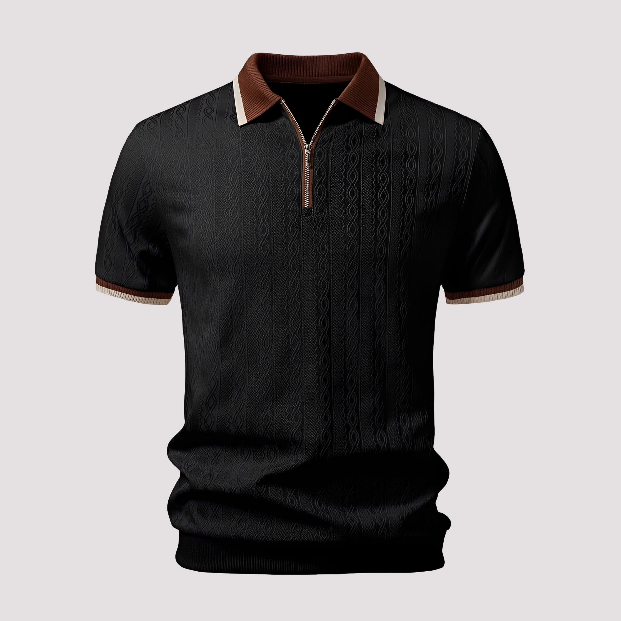 Bryn - Polo Chic avec Zip