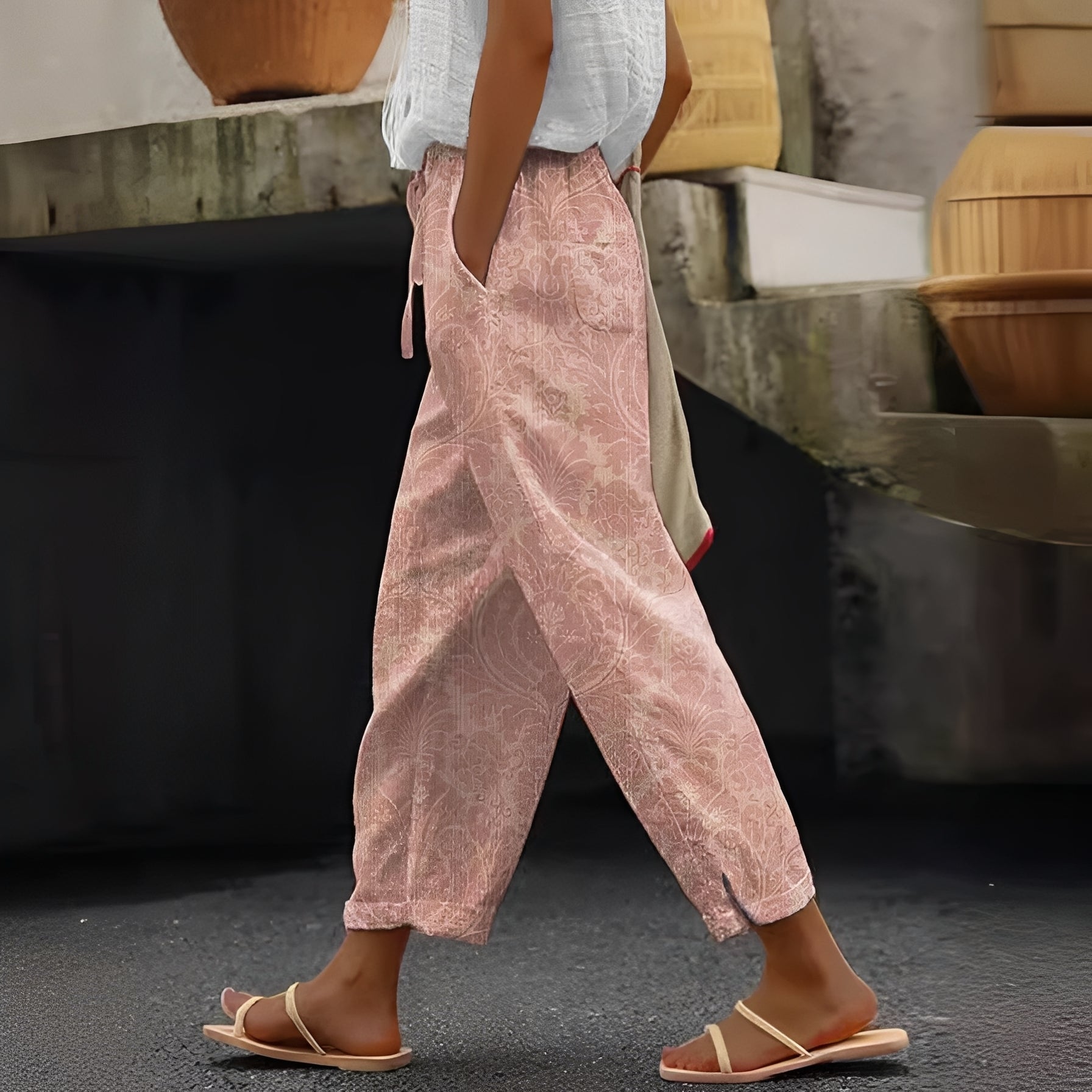 Tansy - Pantalon d'été élégant pour femme