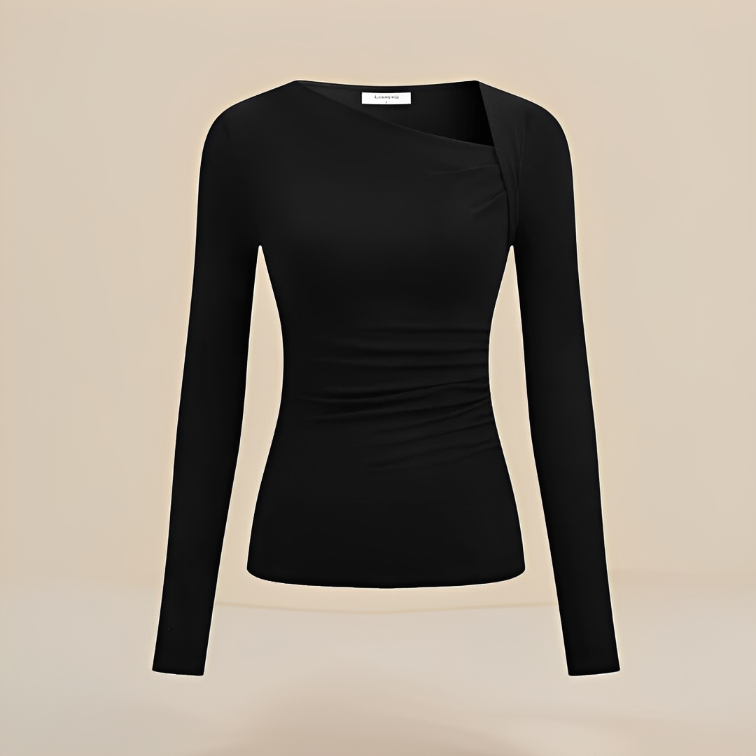 Nadine - Chemise longue à manches stylées