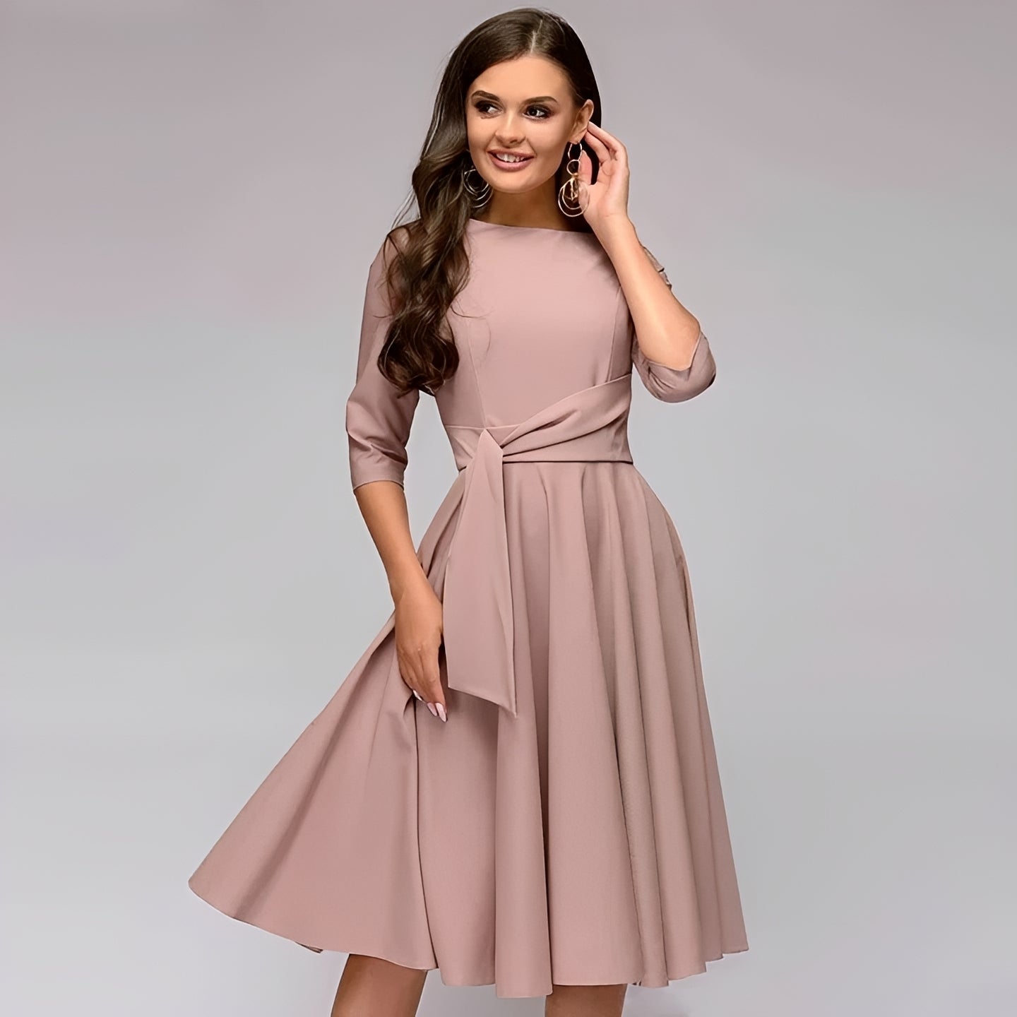 Sameer - Robe midi décontractée