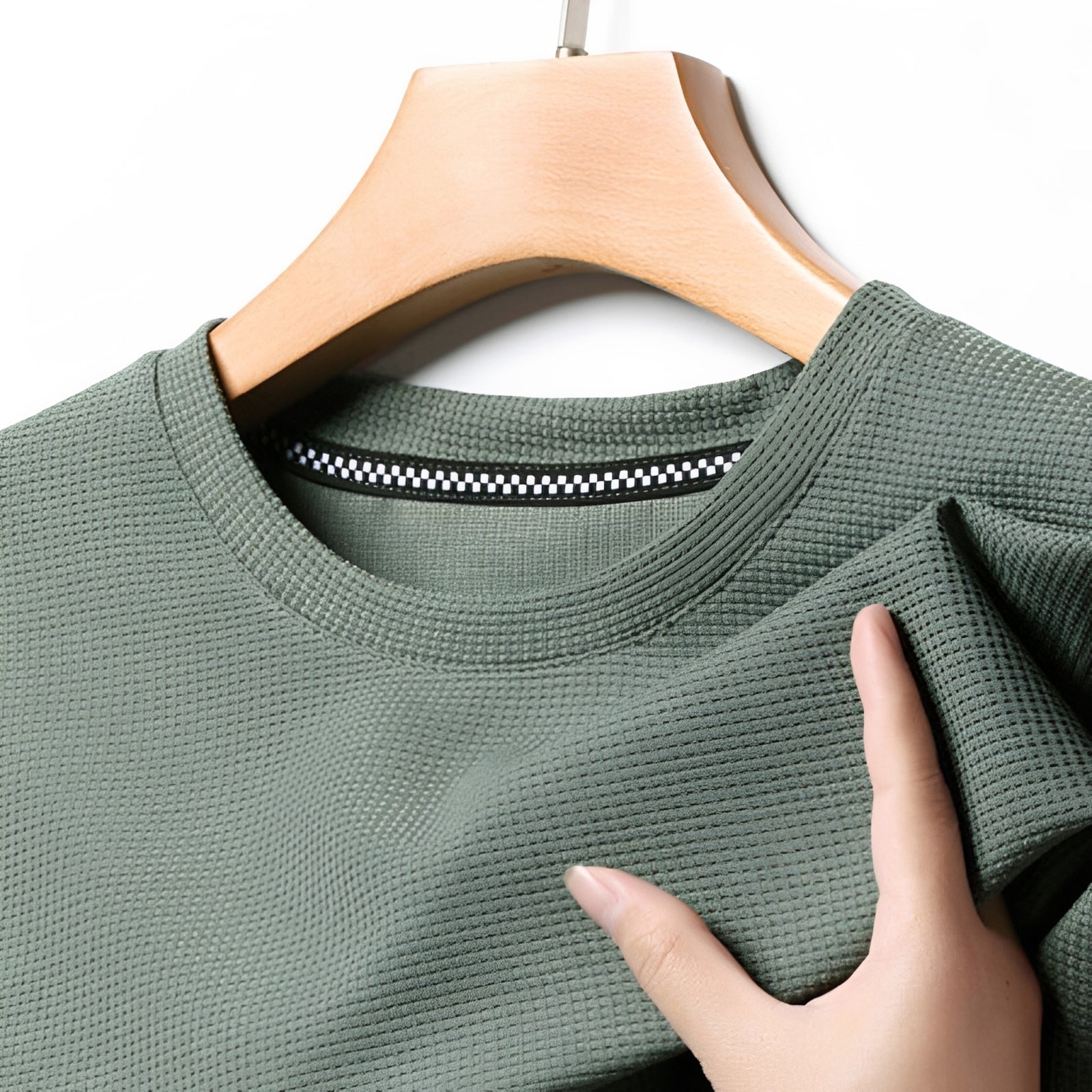 Jed - T-Shirt à Texture Décontracté