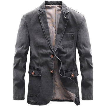 Nichols - Blouson en jean décontracté