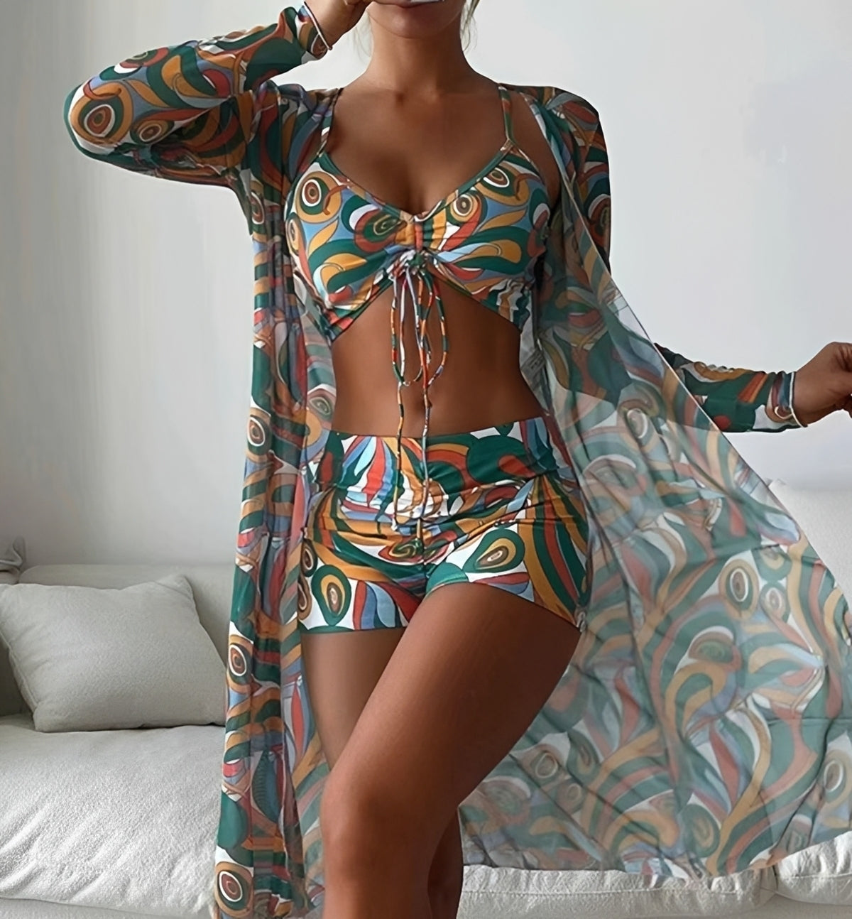 Nancy - Maillot de bain trois pièces