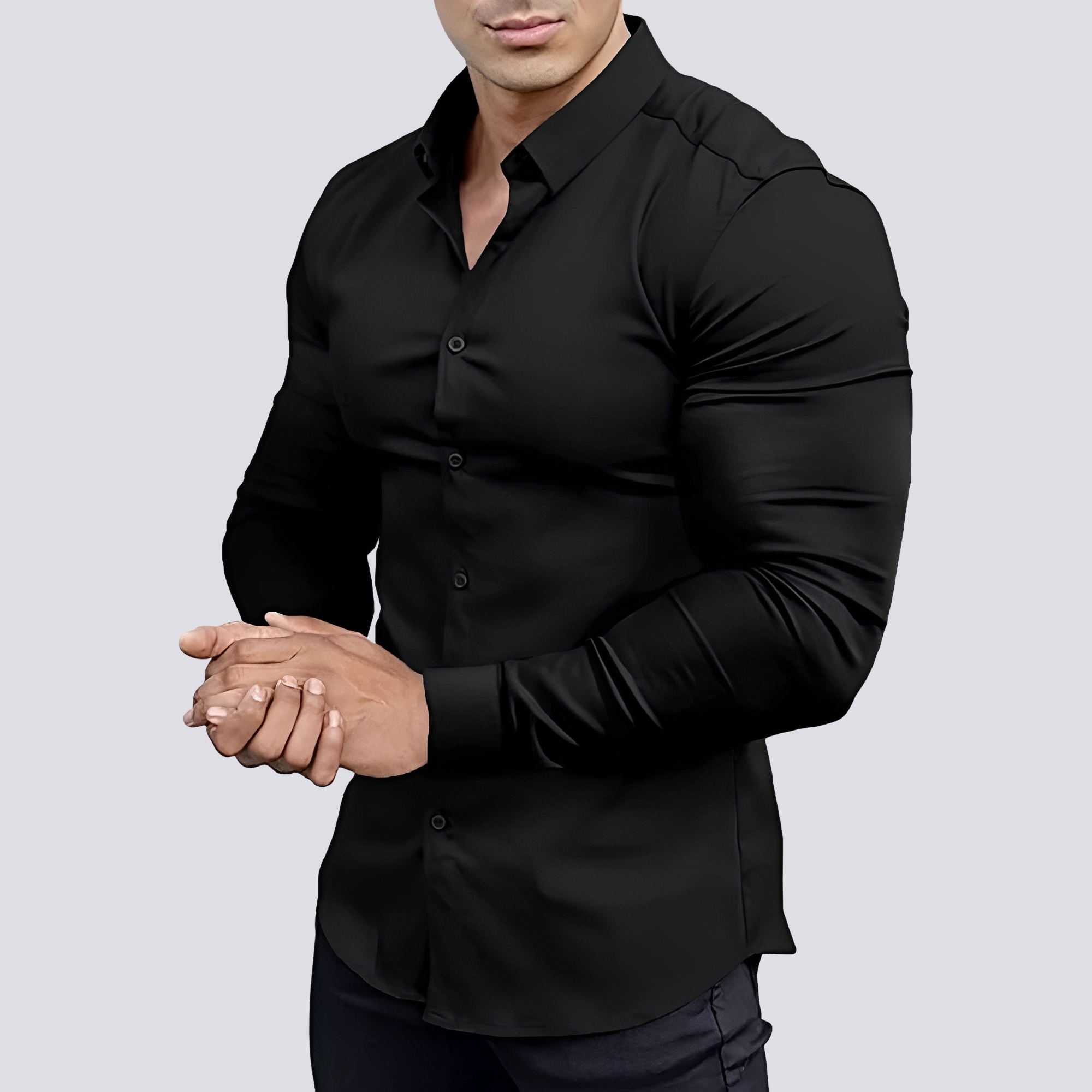 Benson - Chemise Coupe Ajustée Décontractée