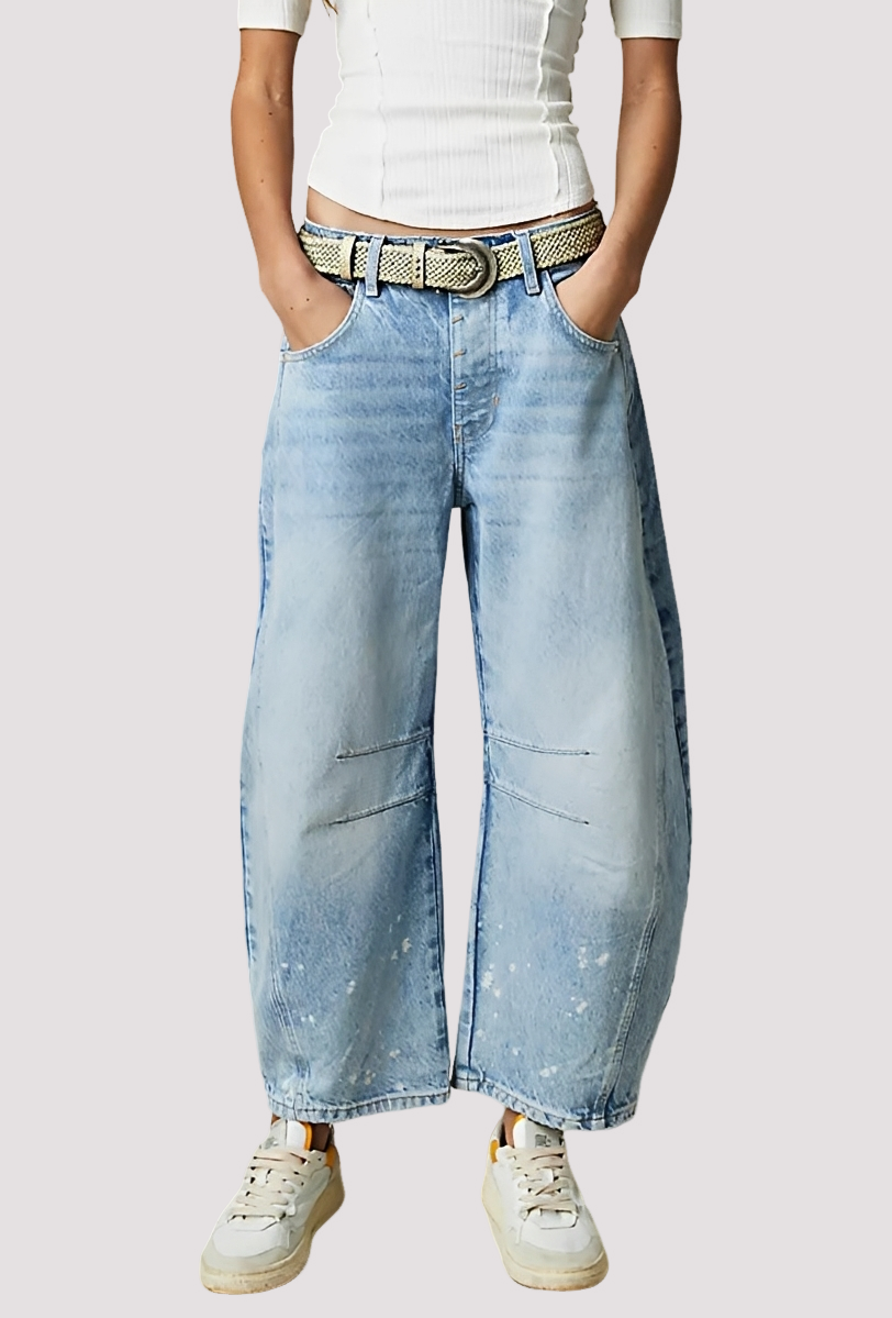 Kendra - Pantalon Large Raffiné