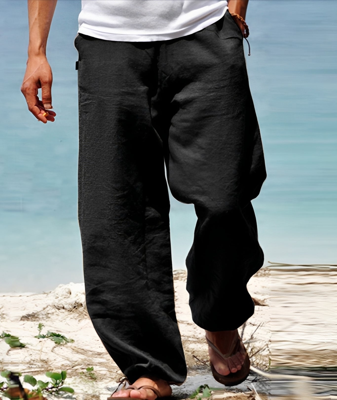 Theo - Pantalon Homme - pour Balades Ensoleillées à l'Extérieur