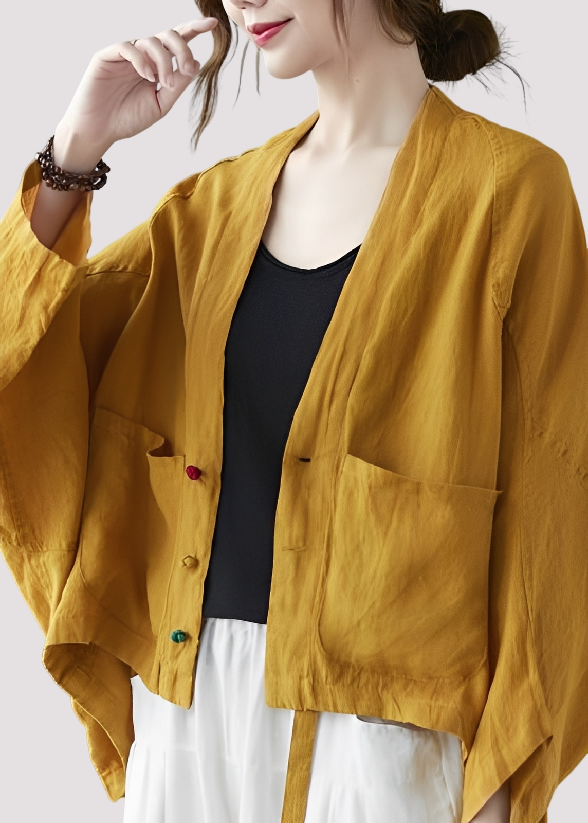 Tilly - Cardigan large et relax avec poches pour femmes