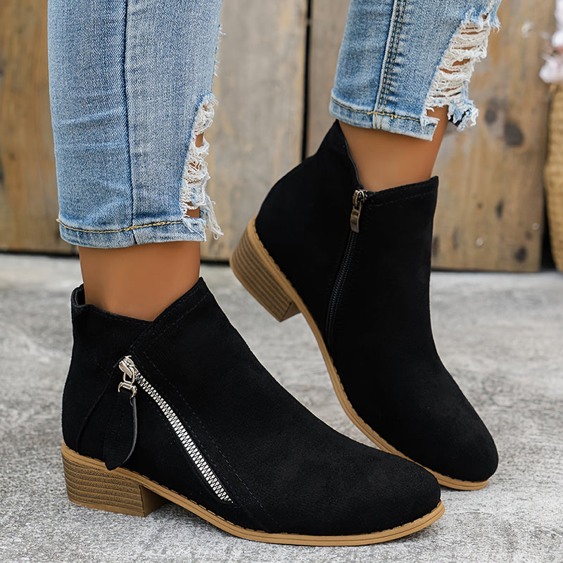 Mia - Bottes avec zip