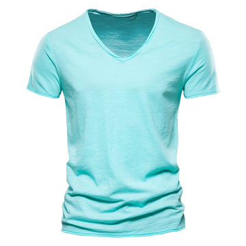 Norton - T-shirt Col V Agréable à Porter