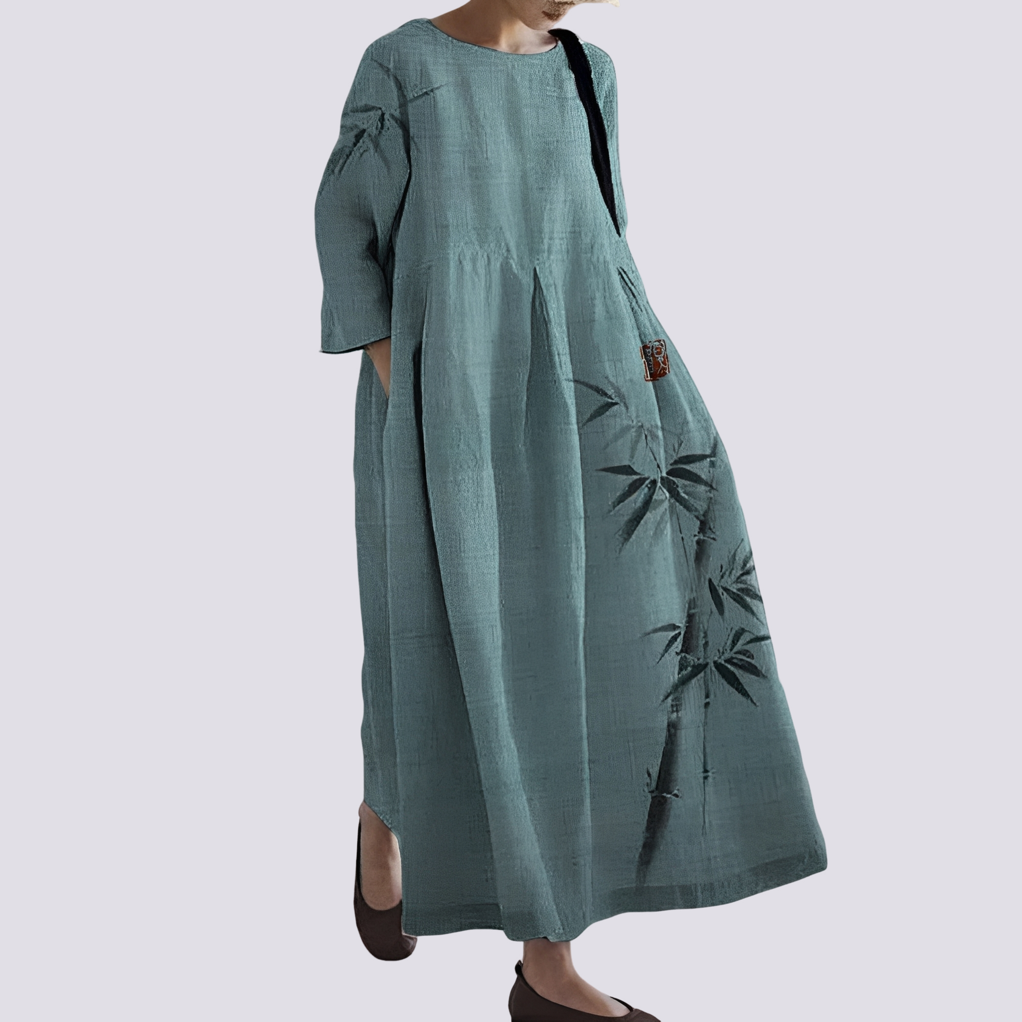 Veronica - Robe quotidienne avec poches pour femmes