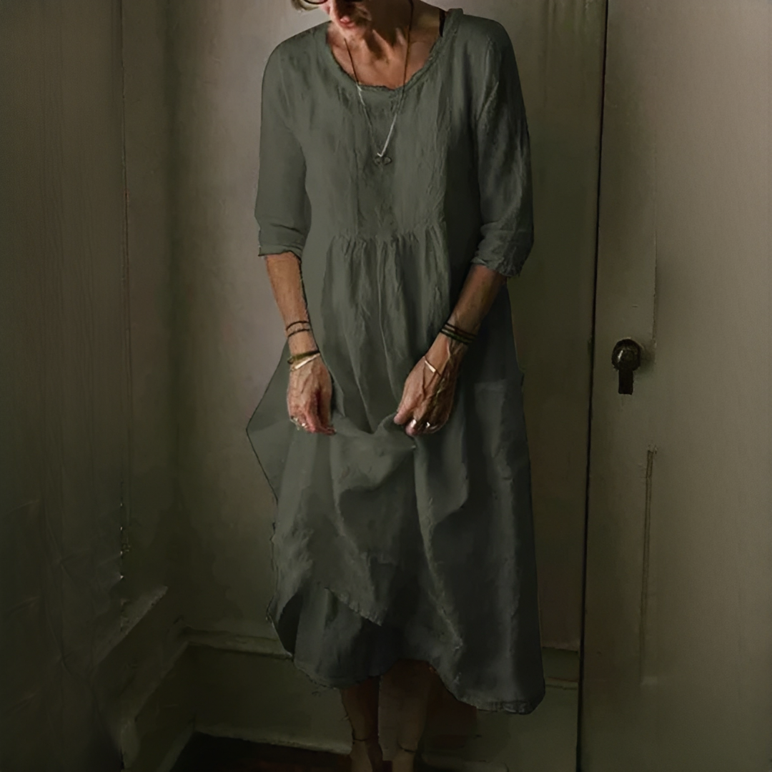 Aimee - Robe Plissée Agréable
