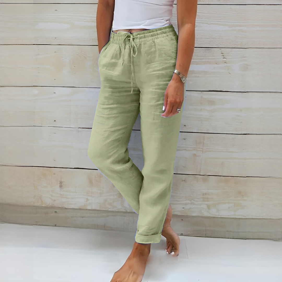 Elinna - Pantalon estival pour femme moderne