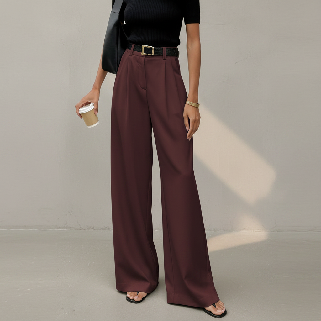 Blaine - Pantalons larges élégants