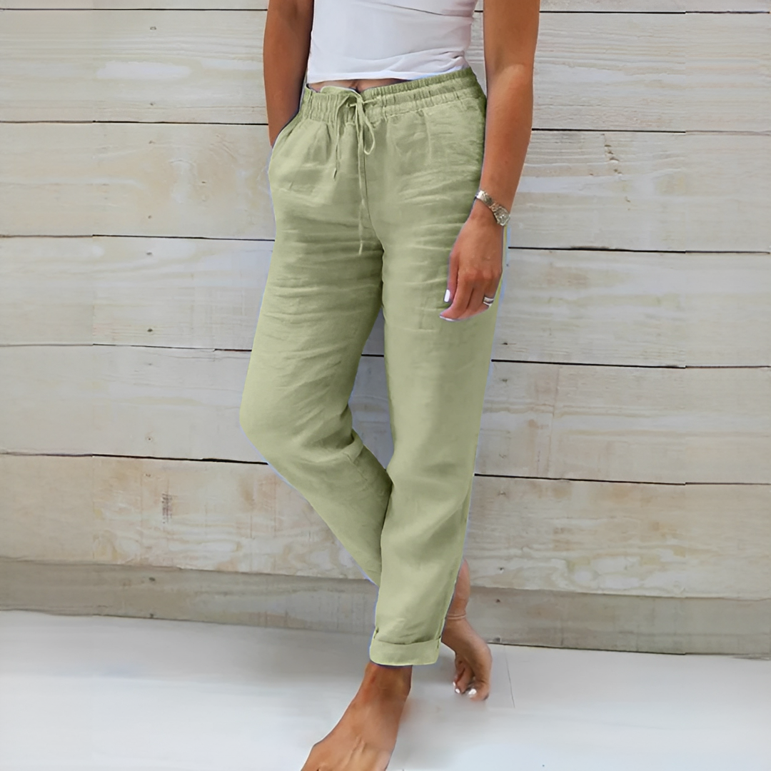 Susan - Pantalon Évasé et Agréable
