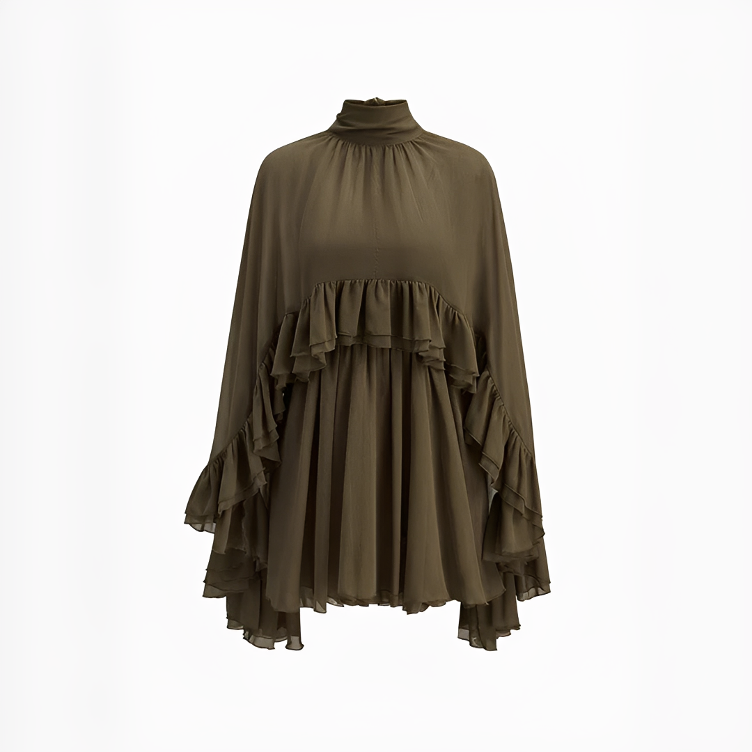 Zhuchin - Robe élégante avec volants