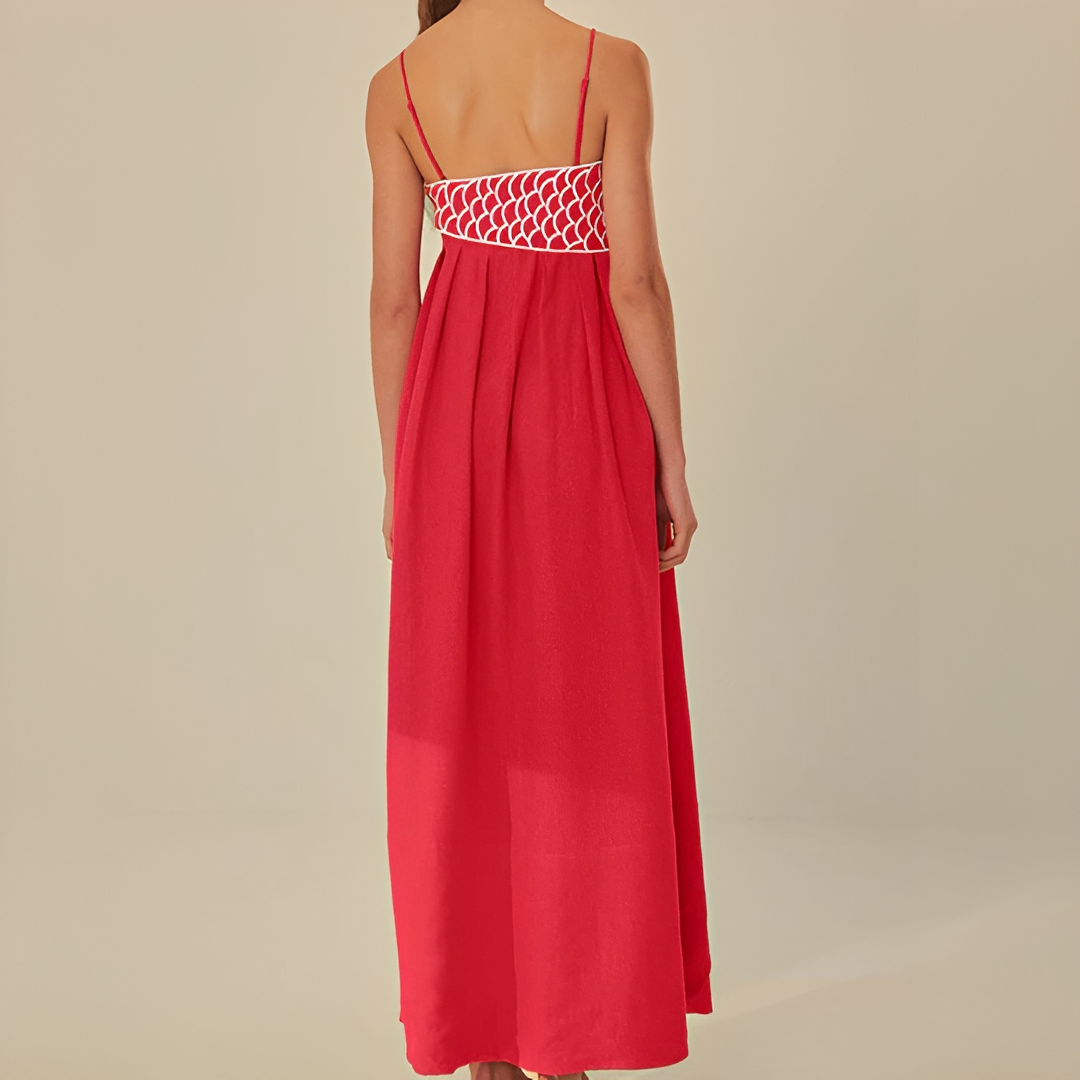 Euna - Robe Cami Raffinée