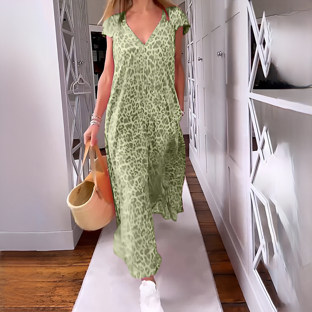 Elsie - Robe moderne avec manches courtes