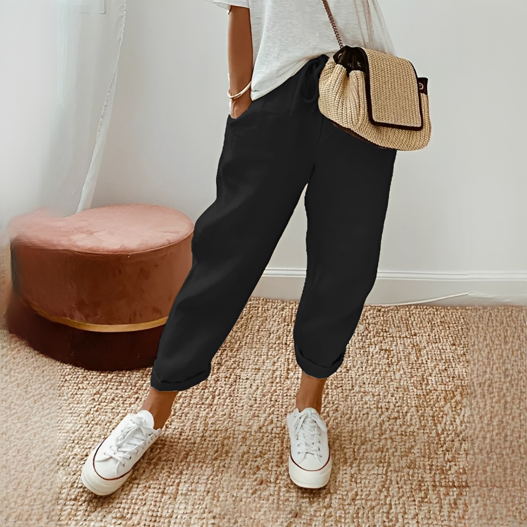 Whitney - Pantalon confortable à taille ajustable