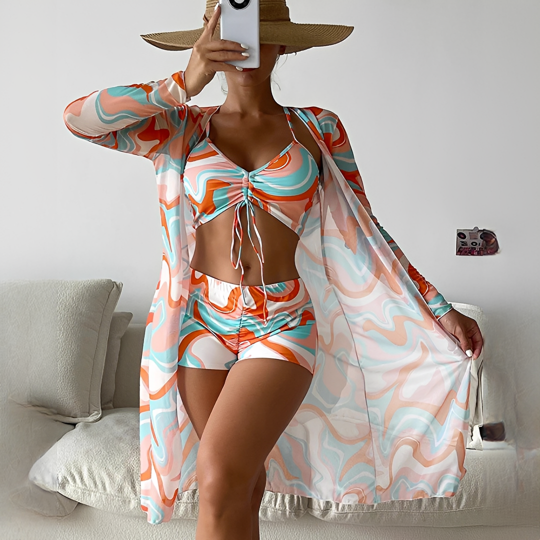 Elza - Bikini Tendance en Trois Pièces