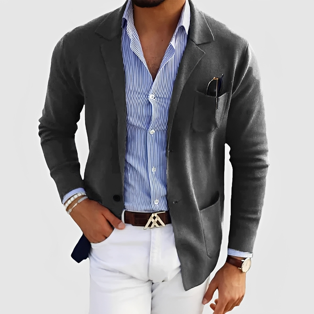 Toby - Veste Classique à Boutons