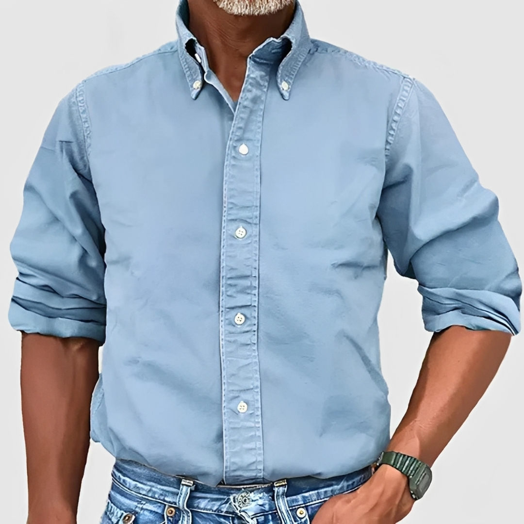 Edmond - Chemise homme classique à manches longues