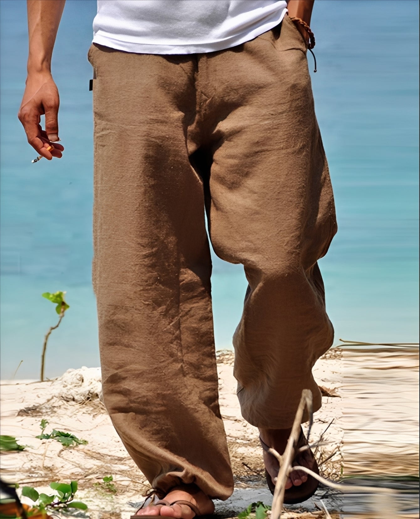 Theo - Pantalon Homme - pour Balades Ensoleillées à l'Extérieur