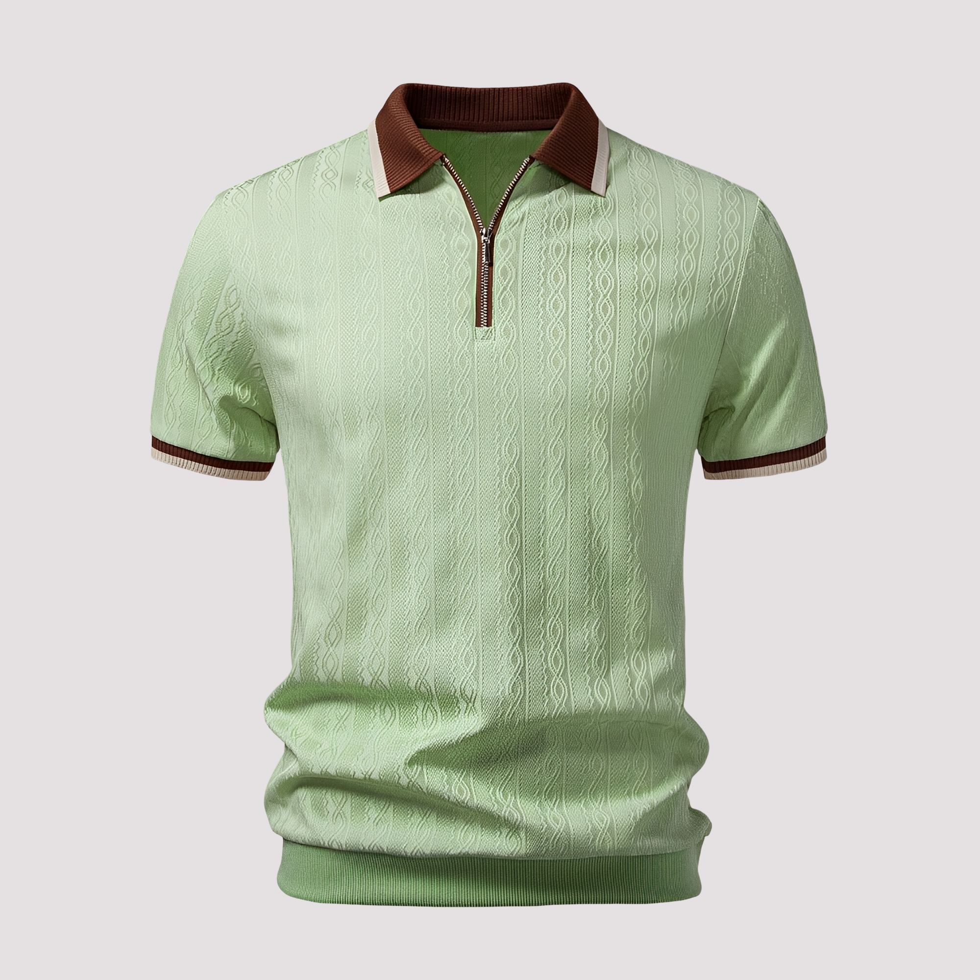 Bryn - Polo Chic avec Zip