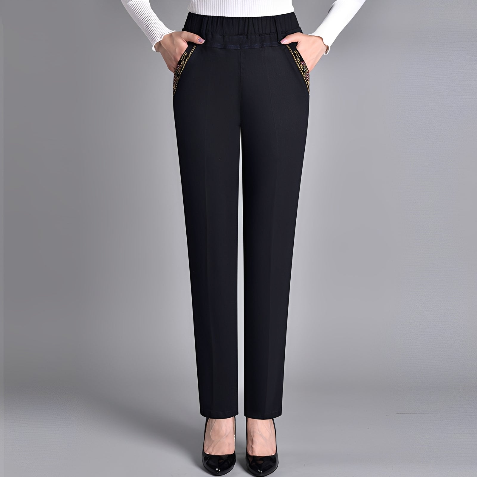 Daniella - Pantalon chic avec taille flexible