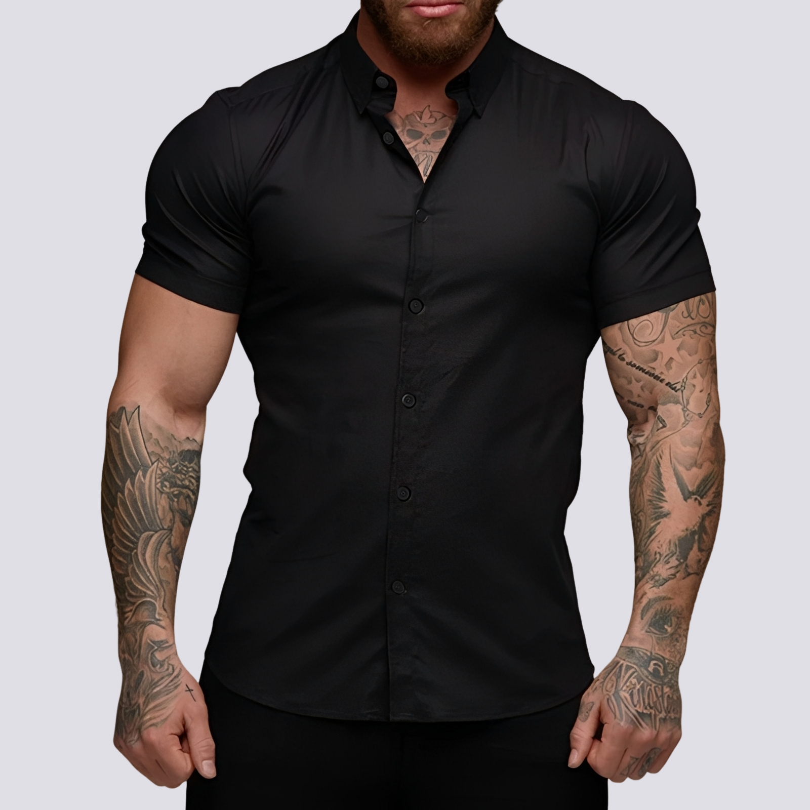 Lukas - Chemise avec col adaptable