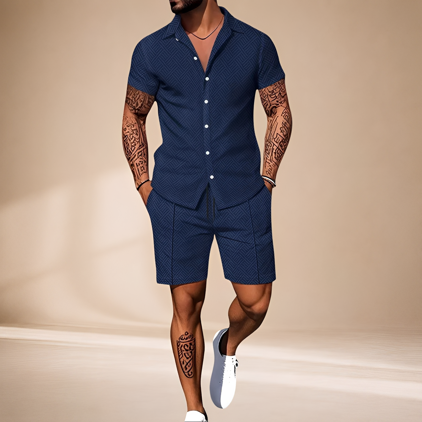 Casper - Ensemble Chic Texturé