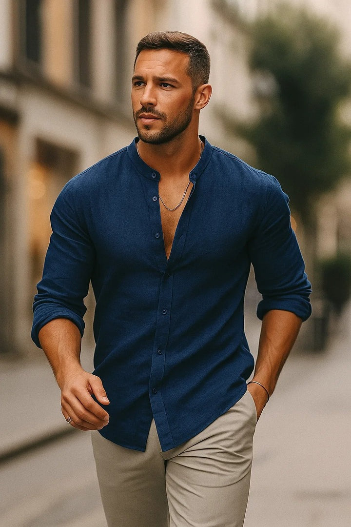 Blaese - Chemise Ample à Manches 3/4
