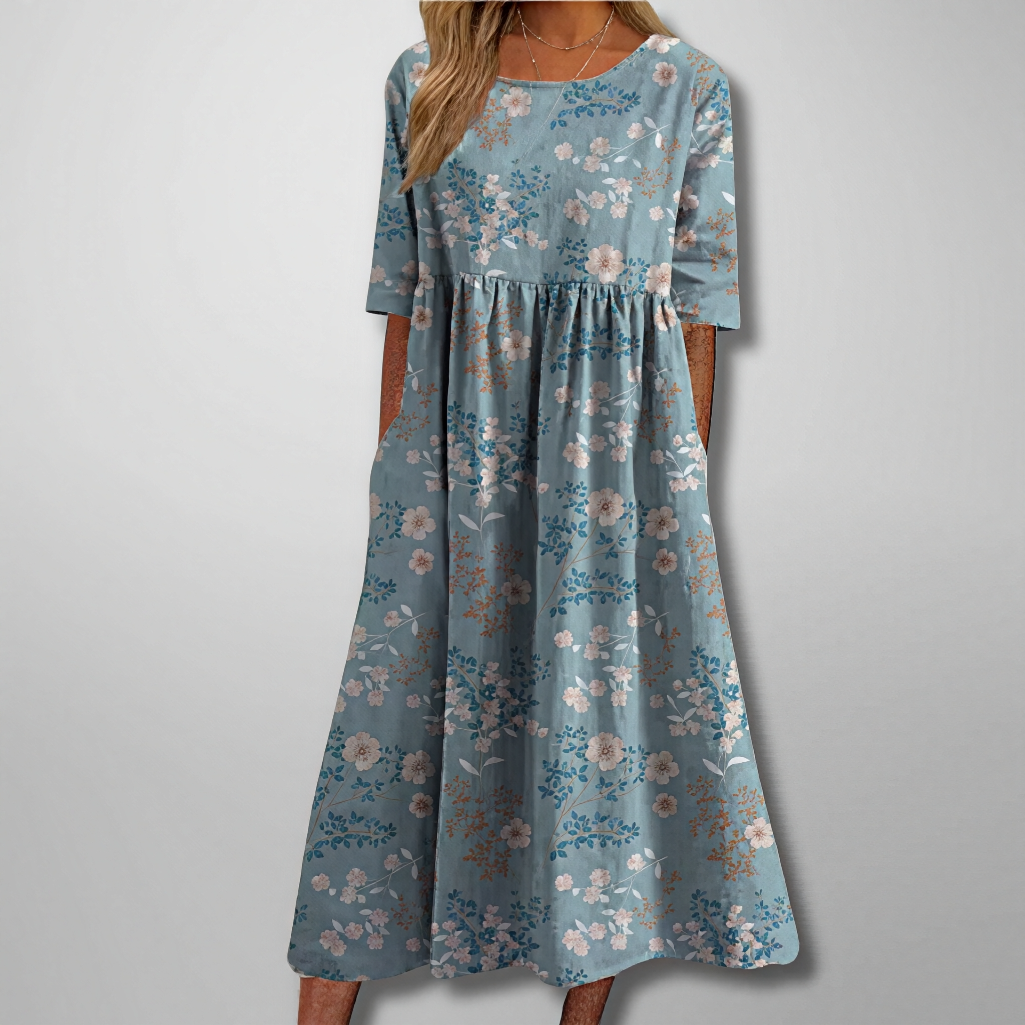 Gail – Robe maxi florale pour femmes