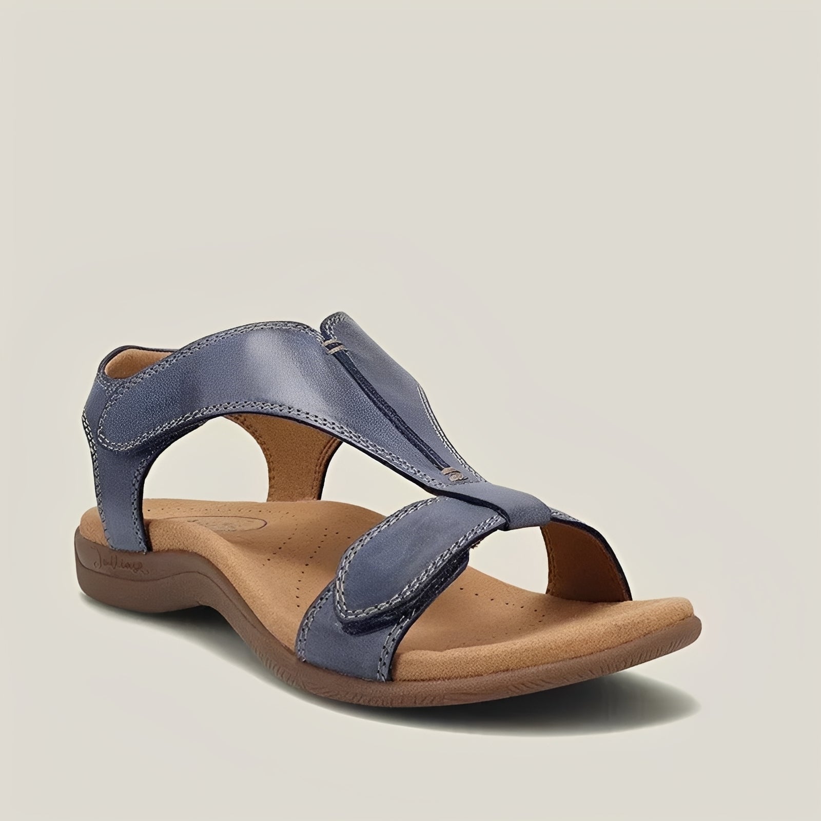 Sharon - Sandales à plateforme avec fermeture Velcro