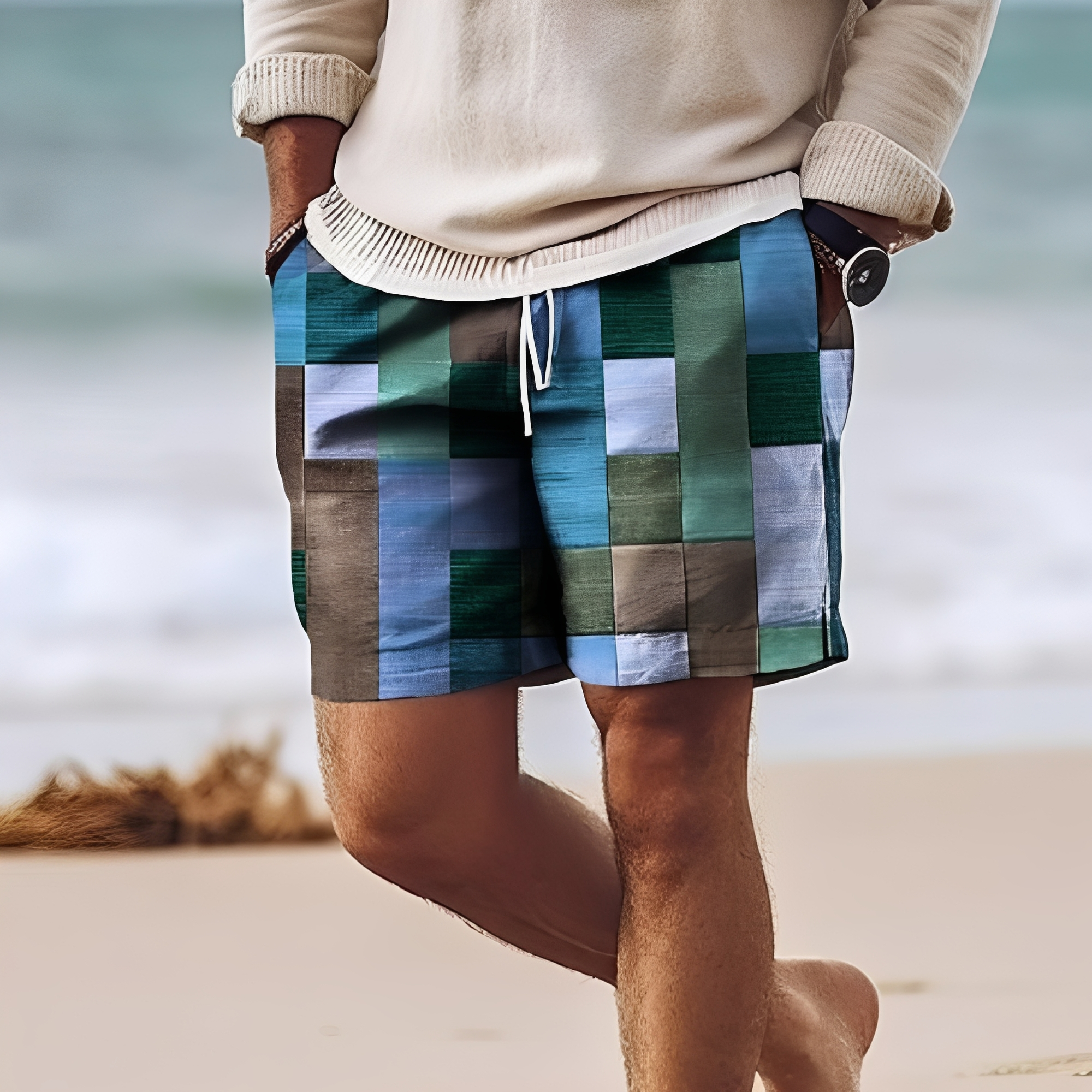Aidan - Shorts de plage chic