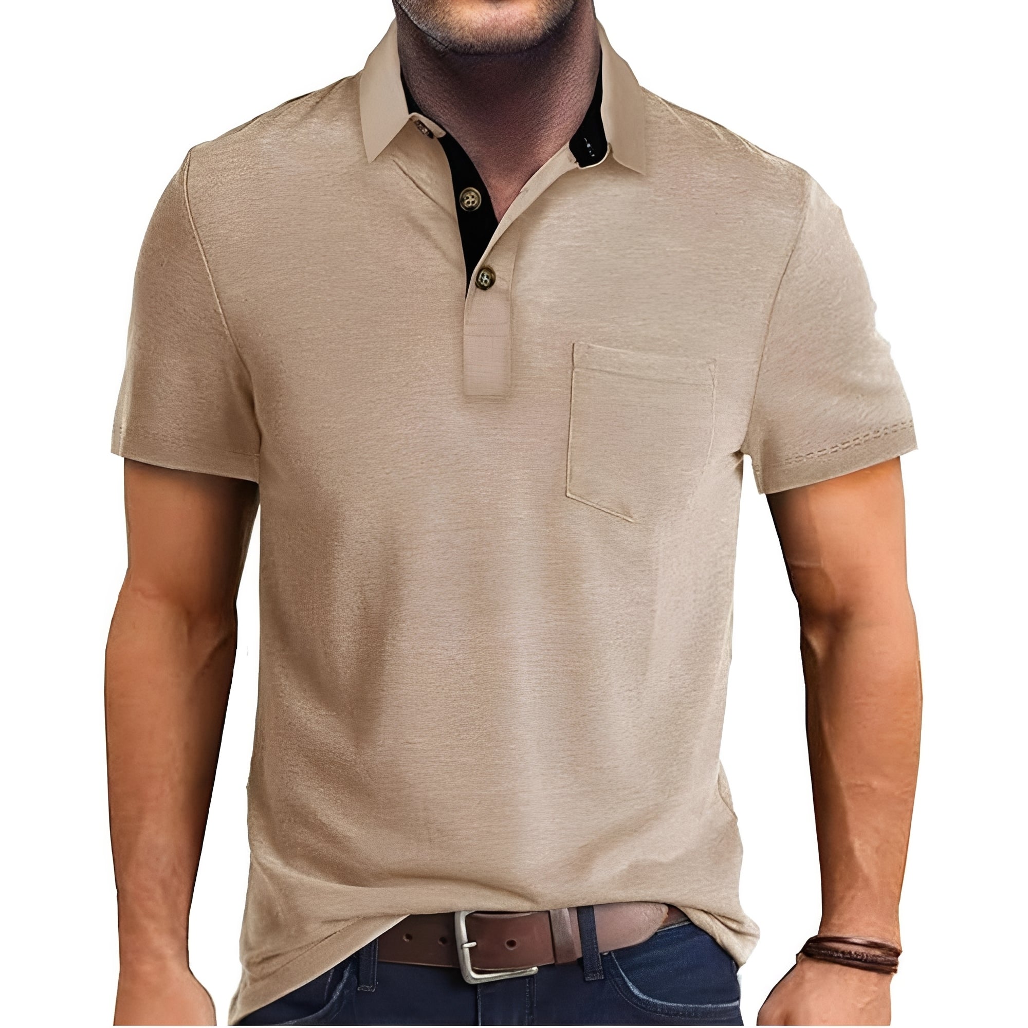 Hobbs - T-shirt Polo Décontracté à Manches Courtes