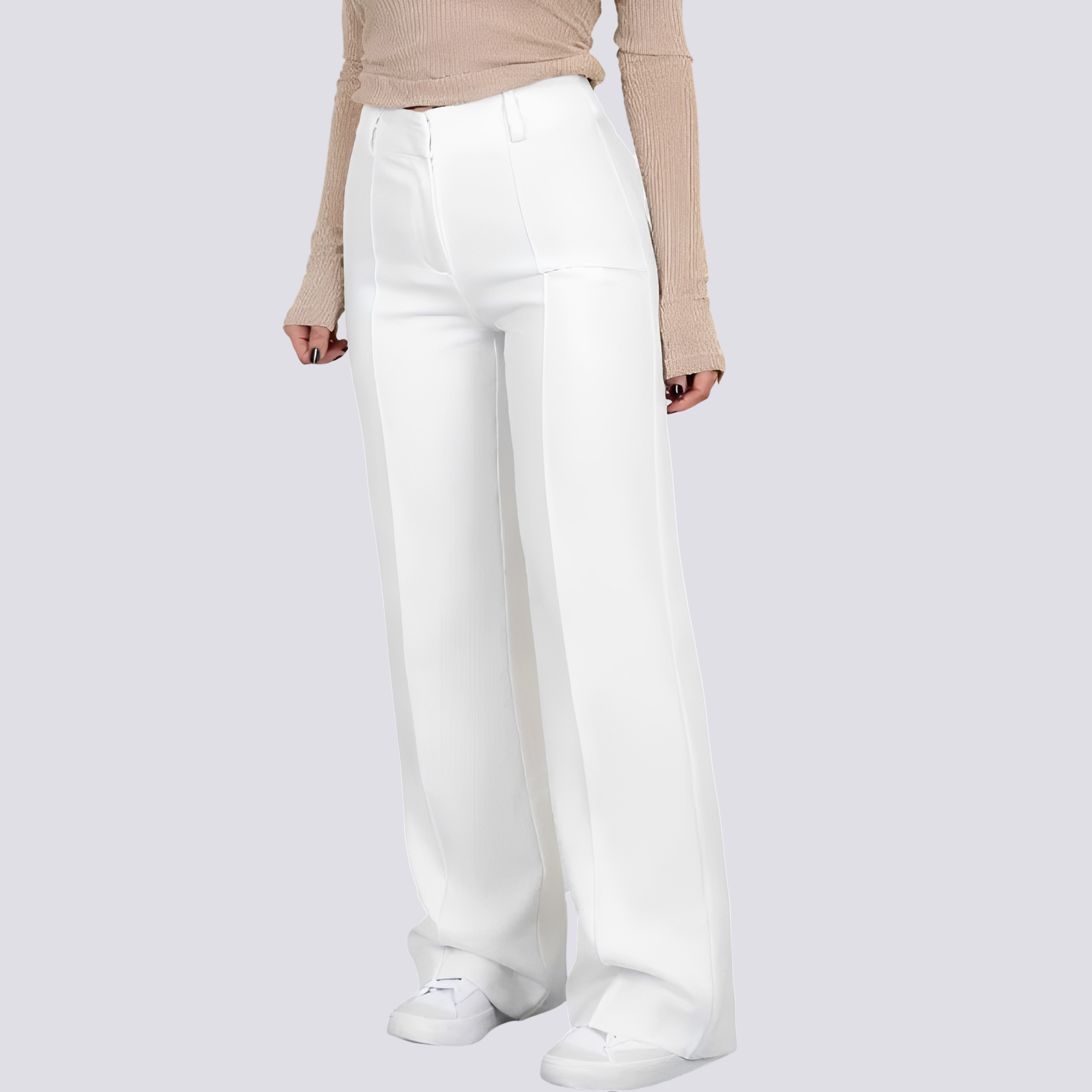 Herbie - Pantalon Décontracté Taille Haute