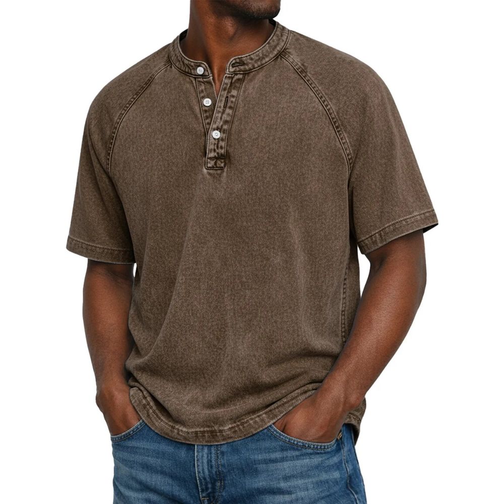 Austin - Chemise ample effet usé
