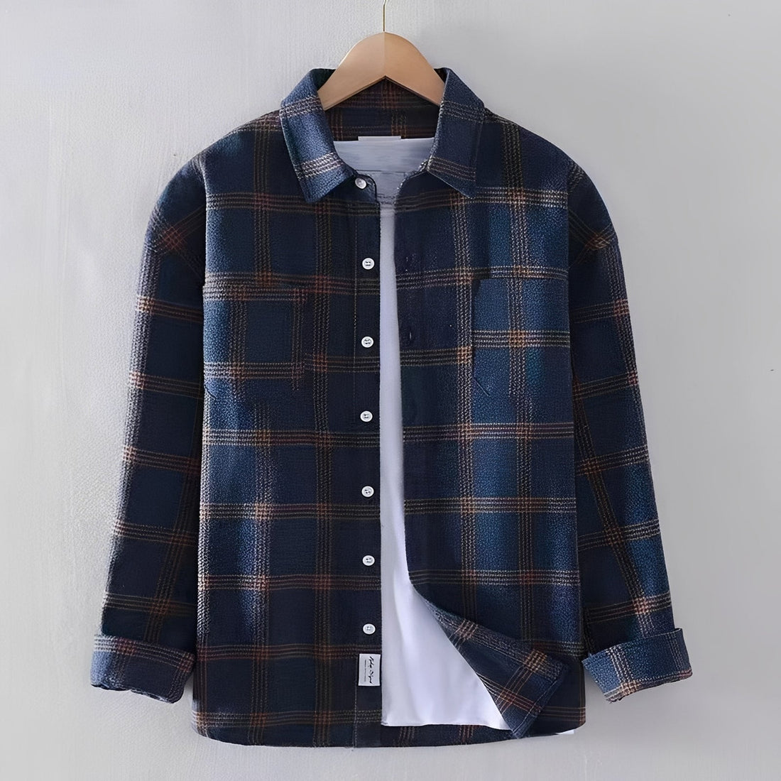 Daniel – Chemise pour homme à manches longues – style décontracté et élégant