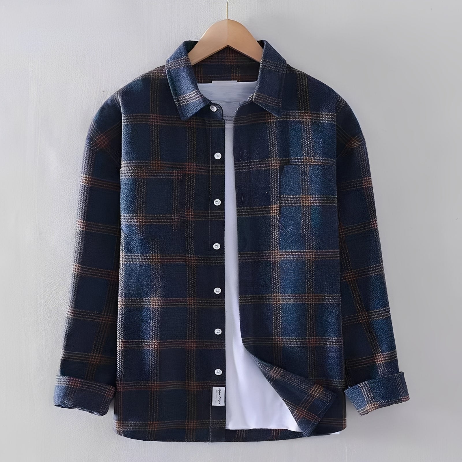 Daniel – Chemise pour homme à manches longues – style décontracté et élégant