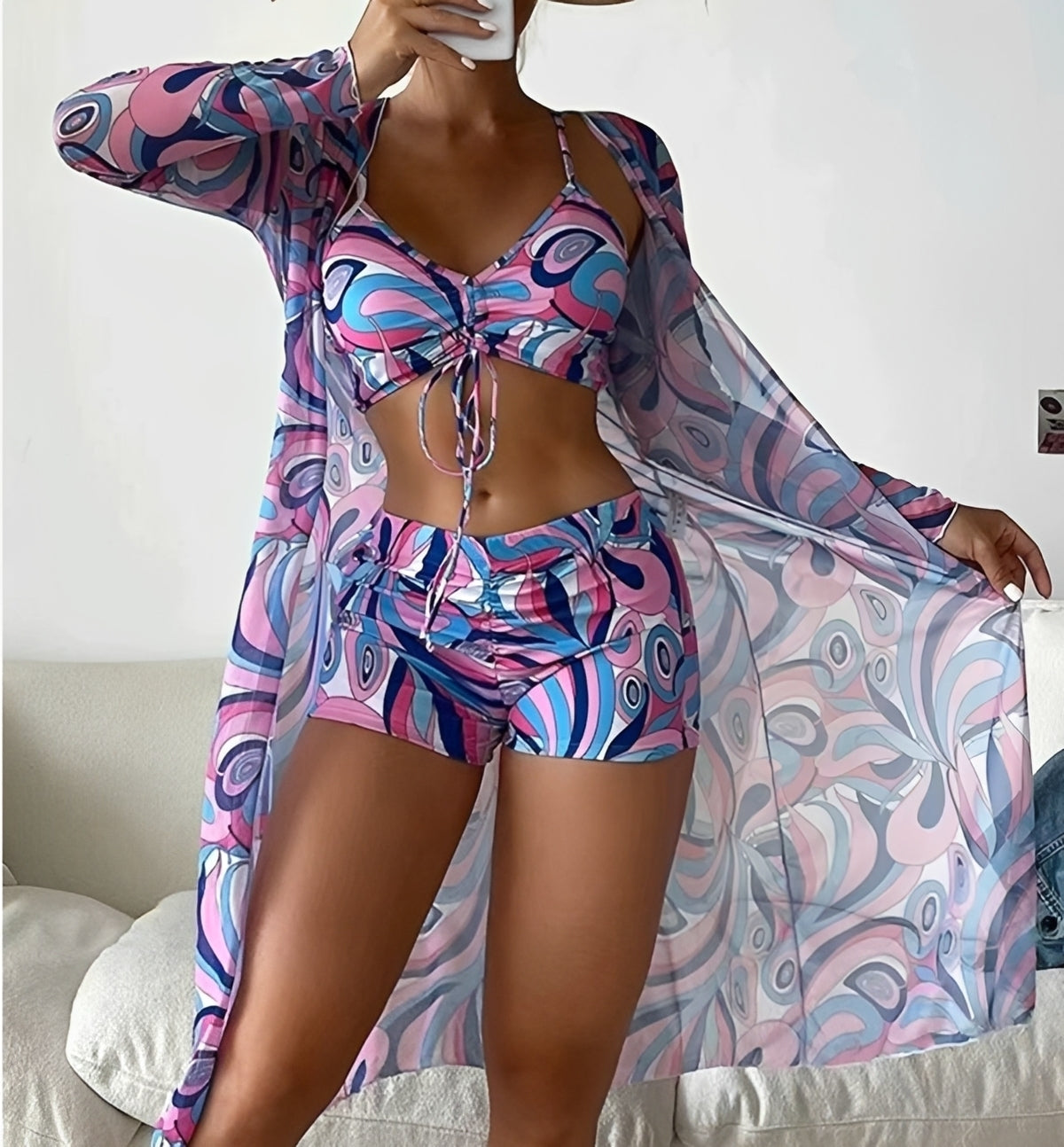 Nancy - Maillot de bain trois pièces