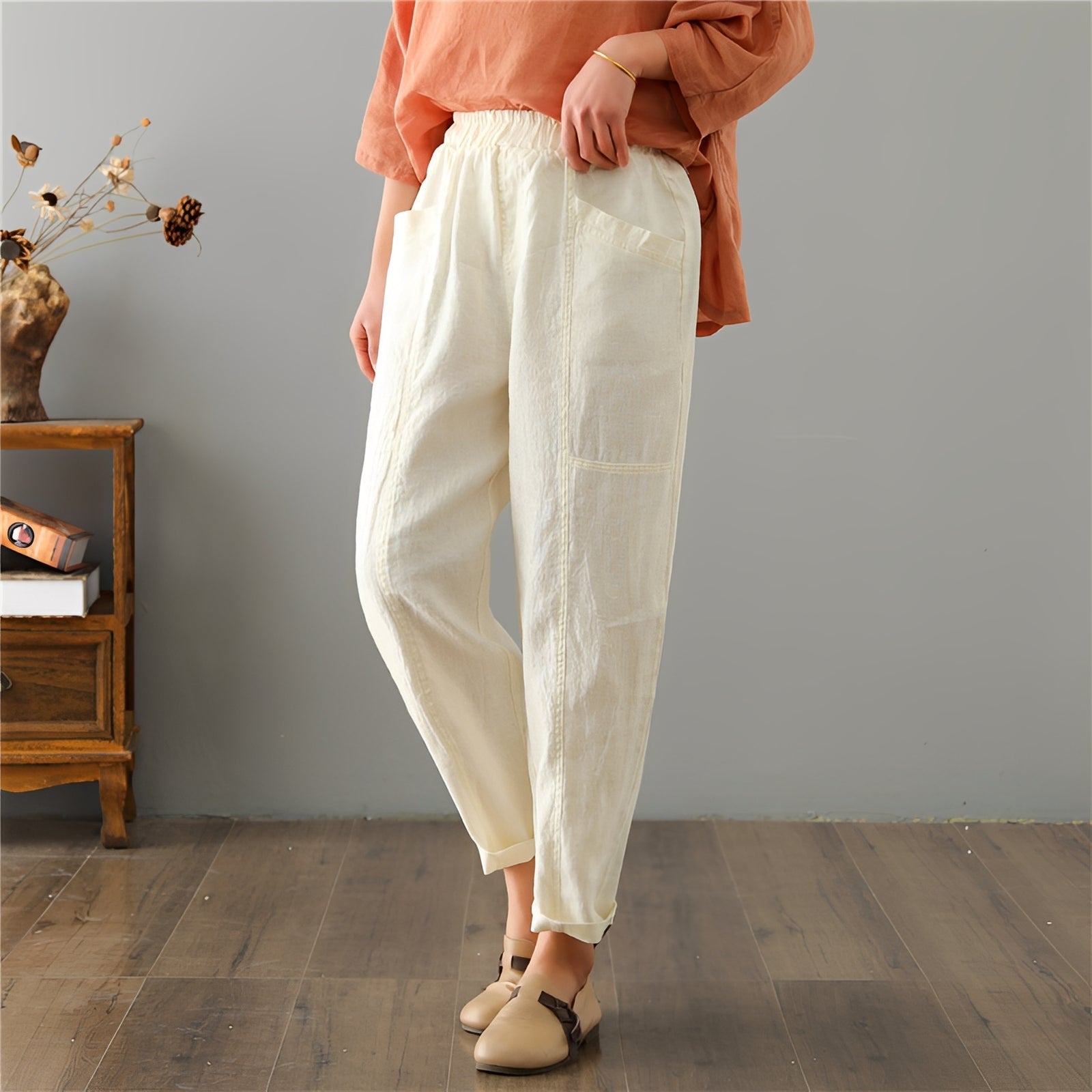 Gretchen - Pantalon ample avec poches pour femmes